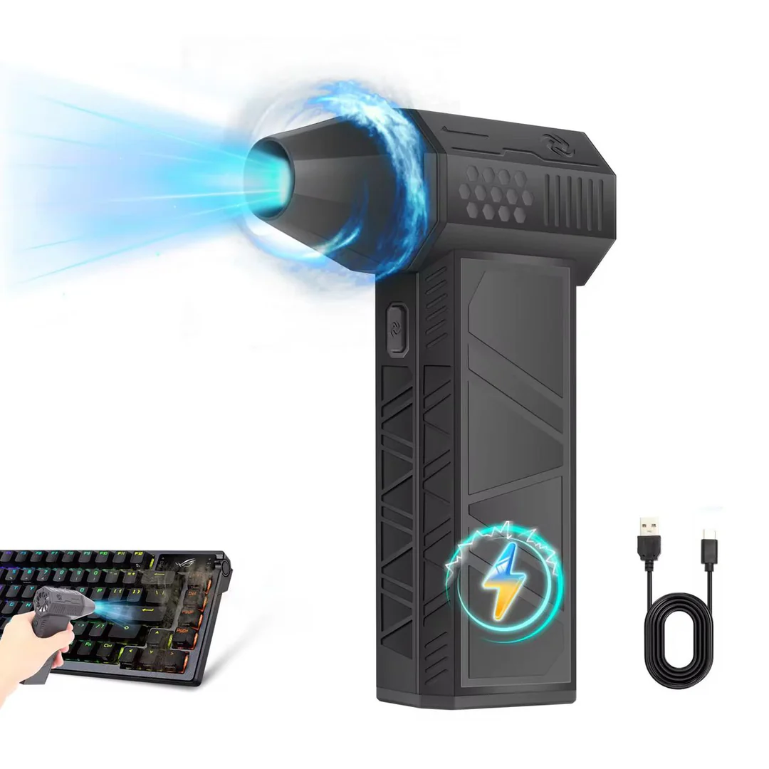 Souffleur d’air électrique portable – Nettoyage précis pour claviers et appareils